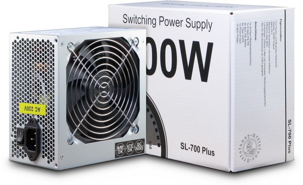 Inter-Tech SL-700 | 700 Watt ATX PSU | Power Supply | Voeding - Afbeelding 5