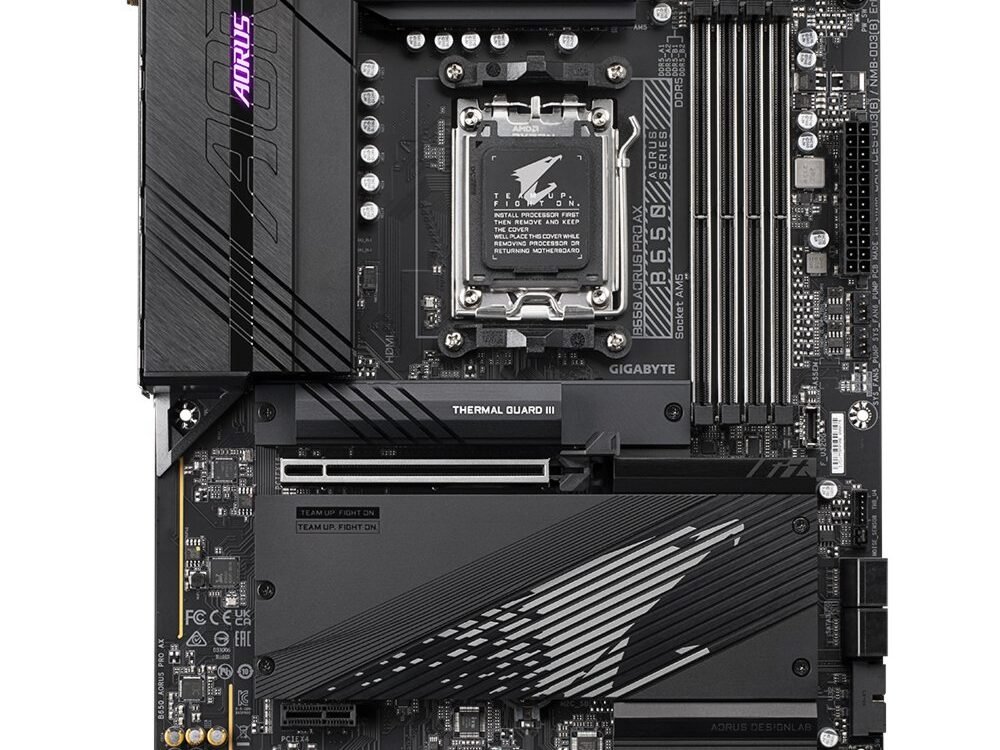 Gigabyte B650 AORUS PRO AX | Socket AM5 | AMD B650 | 4xDDR5 | ATX | Moederbord | RENEWED
