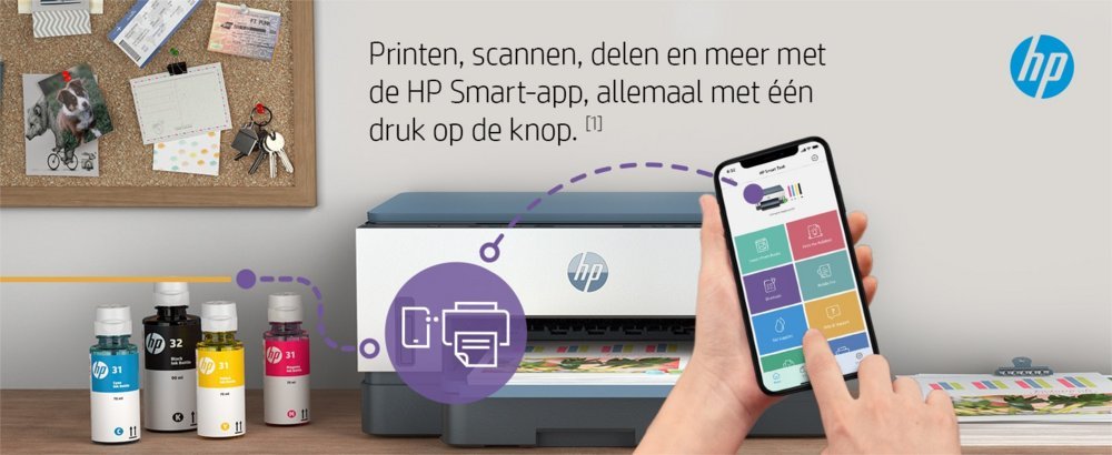 HP Smart Tank 7006 | All-in-One Inkjetprinter | 4800 x 1200 DPI | Wi-Fi | Kleur - Afbeelding 15
