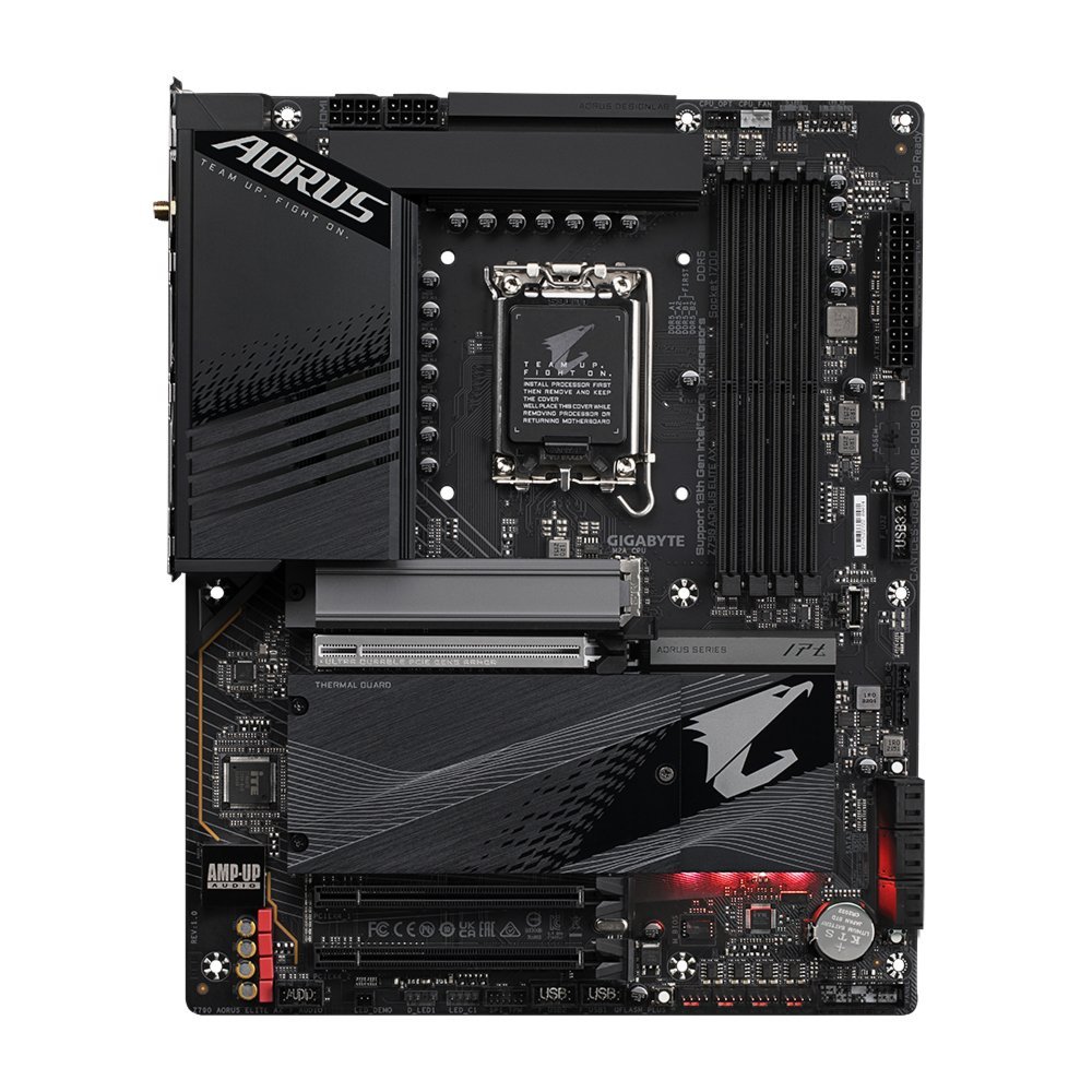 Gigabyte Z790 AORUS ELITE AX | Socket LGA 1700 | Intel Z790 | 4xDDR5 | ATX | Moederbord