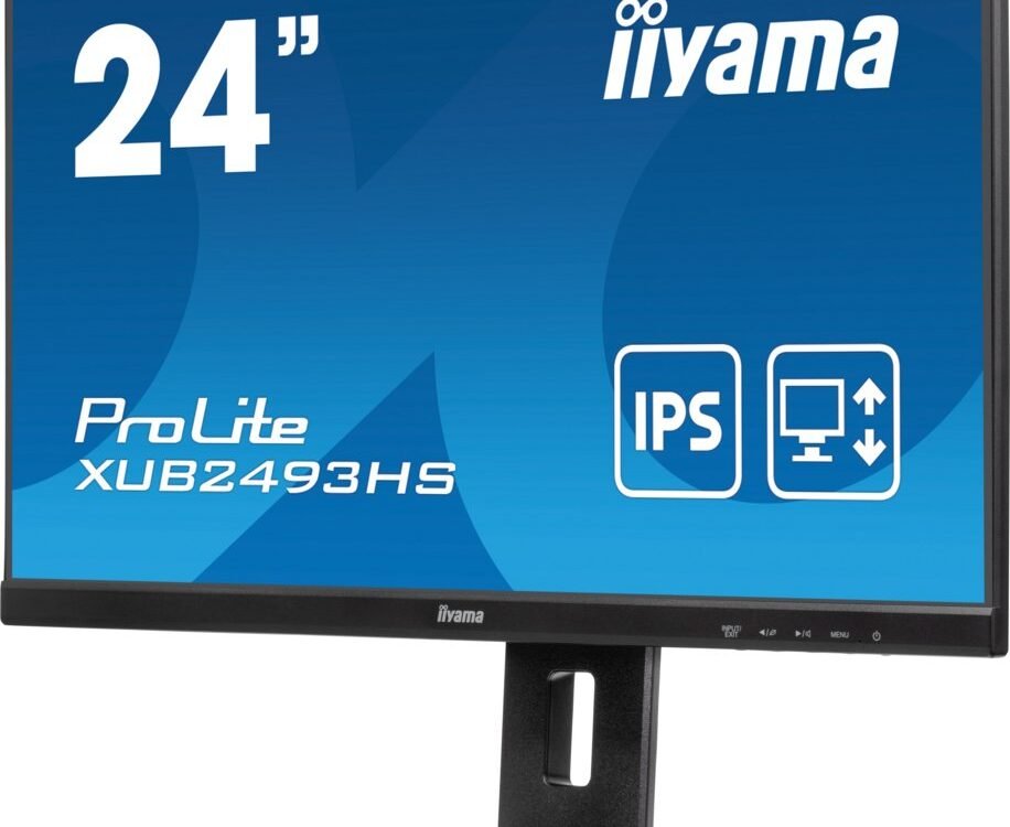 iiyama ProLite XUB2493HS-B6 | 23.8" Full HD IPS Monitor | 1920x1080 | Zwart