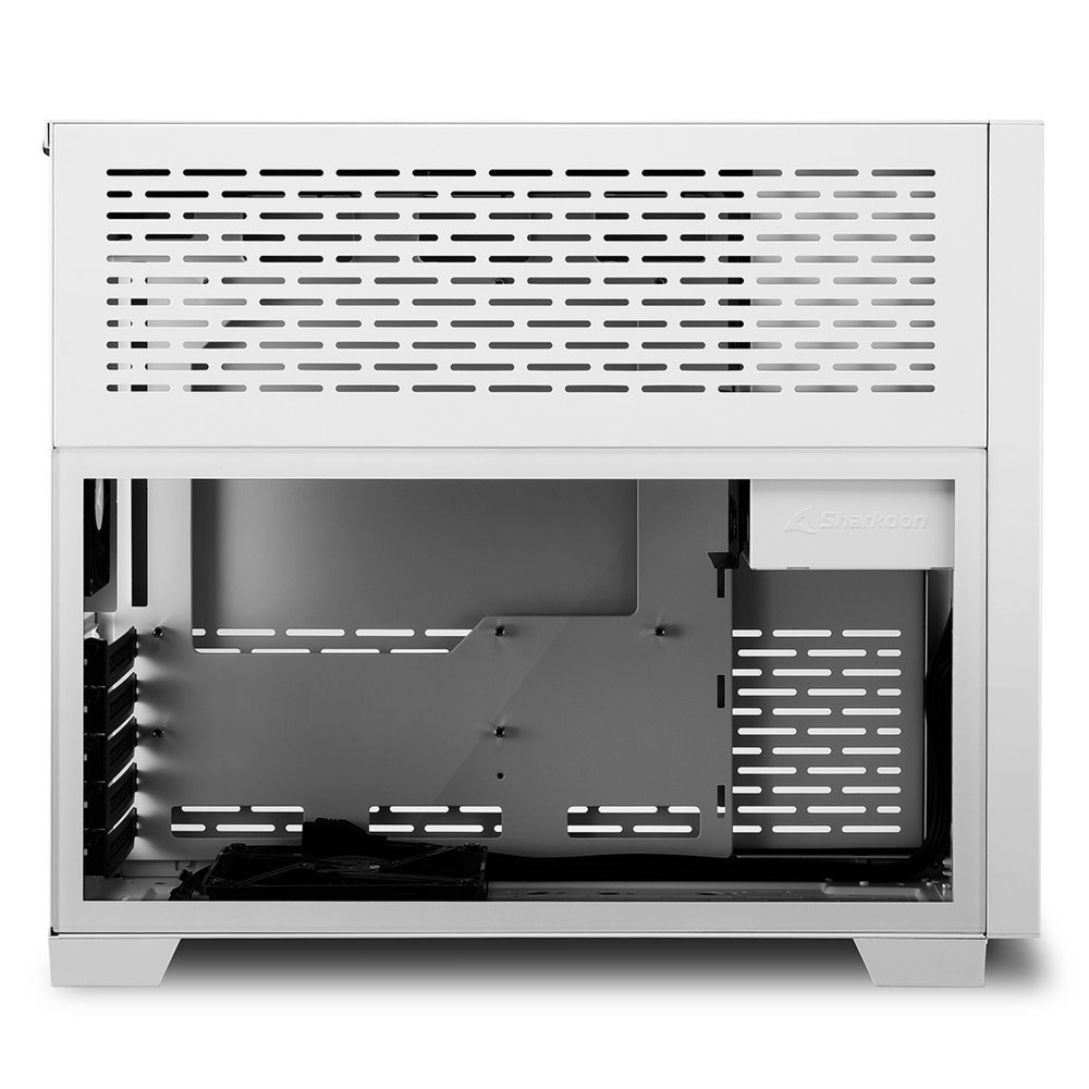 Sharkoon MS-Y1000 | Micro Tower Case | Wit - Afbeelding 6