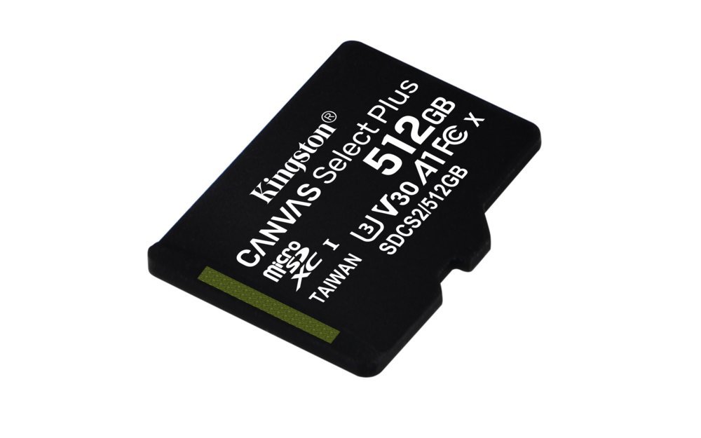 Kingston Canvas Select Plus | SDXC | 512GB | Class 10 | UHS-I U1 - Afbeelding 3