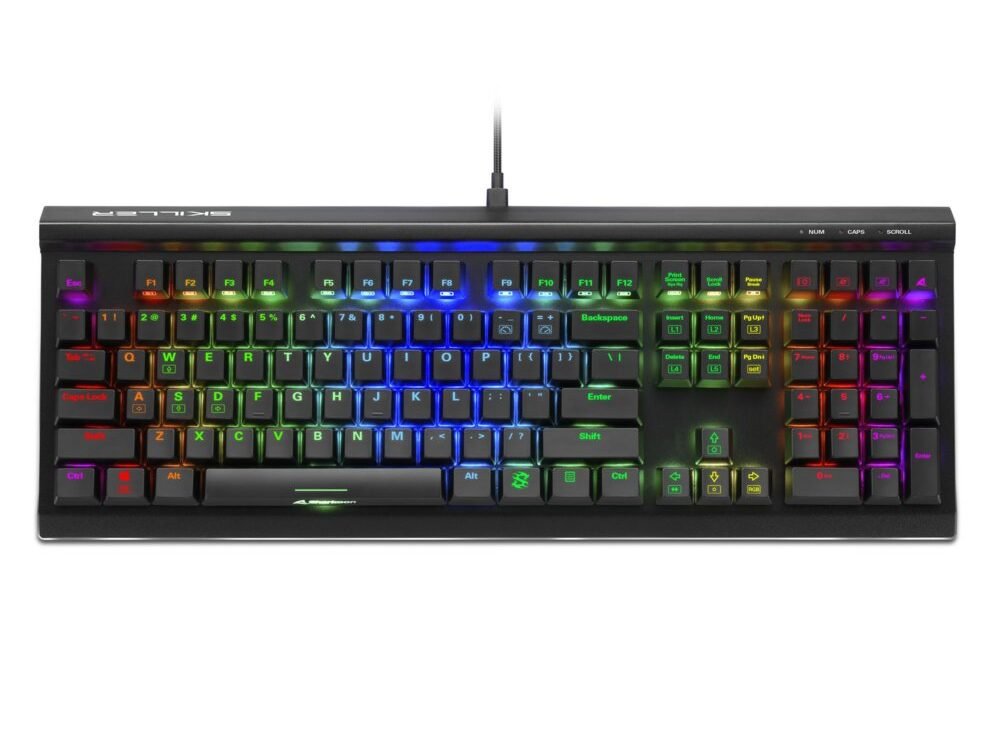 Sharkoon Skiller SGK60 RGB | Bedraad Gaming Toetsenbord | QWERTY