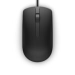 Dell MS116 | Bekabelde Muis | Links- en Rechtshandig | USB-A | 1000 DPI | Zwart