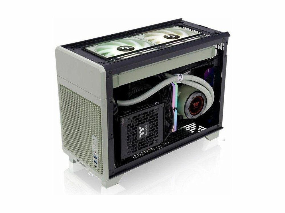 Thermaltake The TR100 | Mini-ITX Case | Matcha Green (CA-11A-00SENN-00) - Afbeelding 3