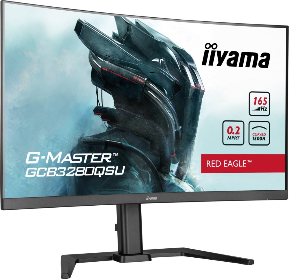 iiyama G-MASTER GCB3280QSU-B1 | 31.5" Monitor | 2560 x 1440 | QHD | LED | Zwart - Afbeelding 4
