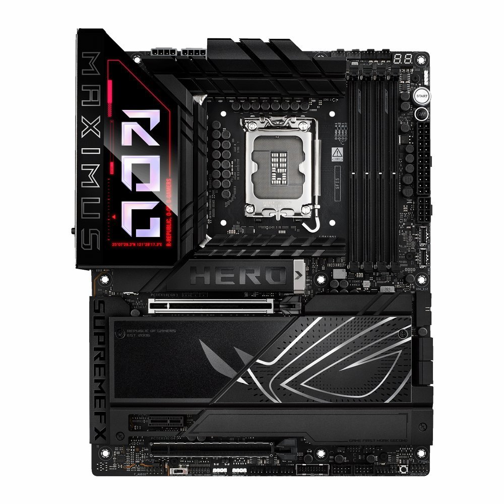 ASUS ROG MAXIMUS Z890 HERO | Socket LGA 1851 | Intel Z890 | 4xDDR5 | ATX | Moederbord