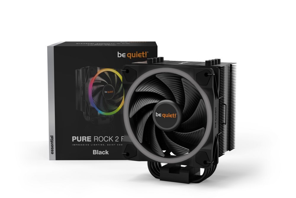 be quiet! Pure Rock 2 FX RGB | 150W TDP | 155mm Hoogte | 120mm Fan | CPU Luchtkoeler - Afbeelding 6