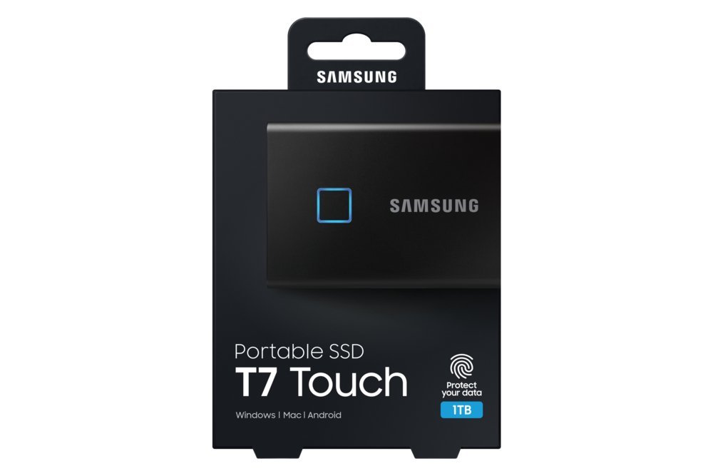 Samsung T7 Touch | Externe SSD | 1TB | USB 3.2 Gen2 | 1050 MB/s | Wachtwoordbeveiliging | Zwart | Compact en Veilig - Afbeelding 15