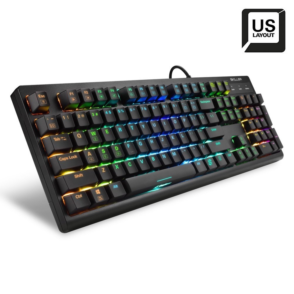 Sharkoon Skiller SGK30 RGB | Bedraad Gaming Toetsenbord | QWERTY - Afbeelding 4