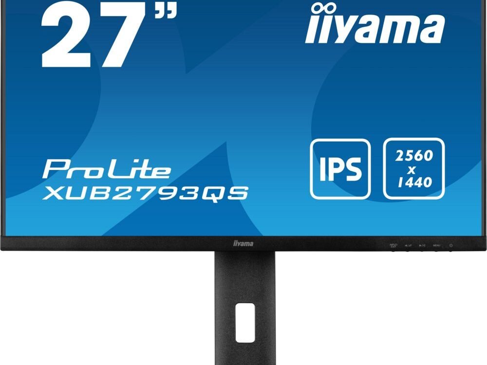 iiyama ProLite XUB2793QS-B1 27" | 2560x1440 IPS | 75Hz | Monitor