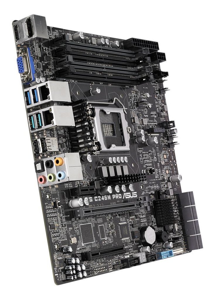 ASUS WS C246M PRO | Socket LGA 1151 | Intel C246 | 4xDDR4 | Micro-ATX | Moederbord - Afbeelding 5
