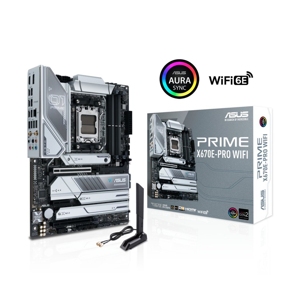ASUS PRIME X670E-PRO WIFI | Socket AM5 | Intel X670 | 4xDDR5 | ATX | Moederbord - Afbeelding 4
