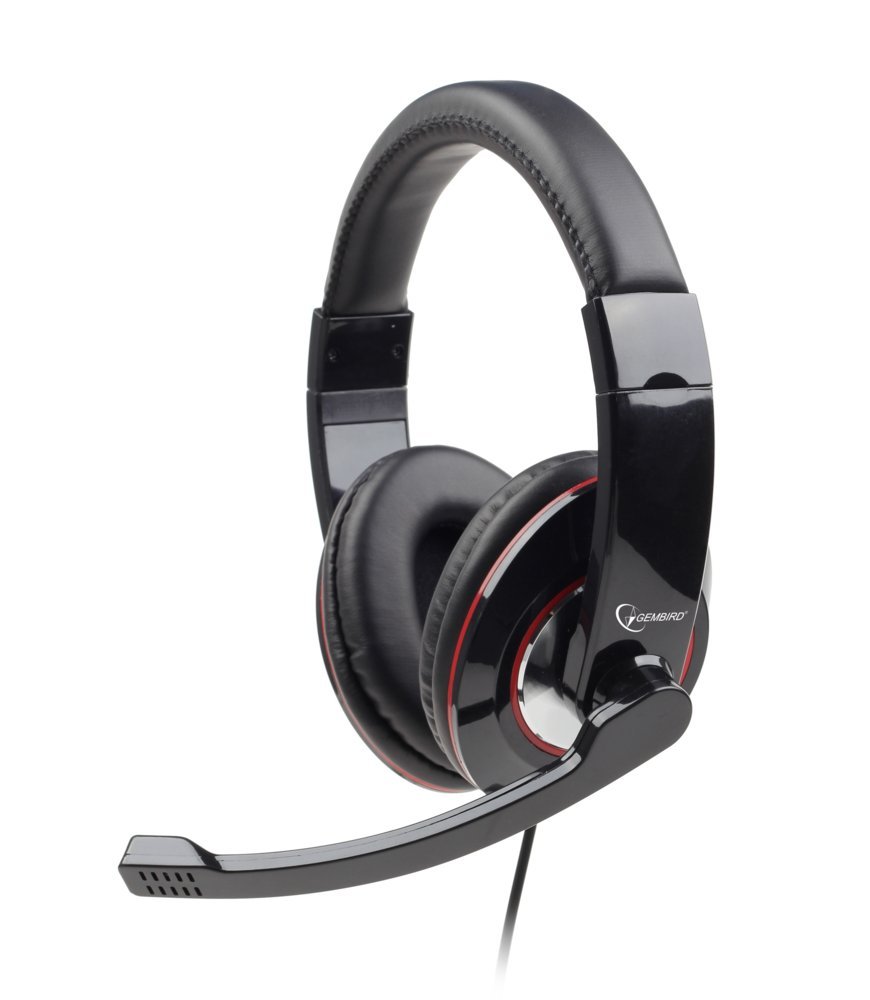 Gembird MHS-001 | Bedrade On-Ear Headset USB-A | Zwart - Afbeelding 3