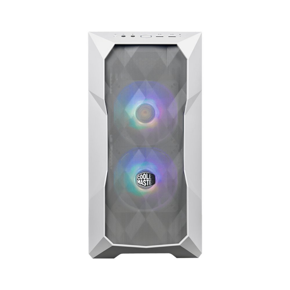 Cooler Master MasterBox TD300 Mesh RGB | Micro Tower Case | Wit