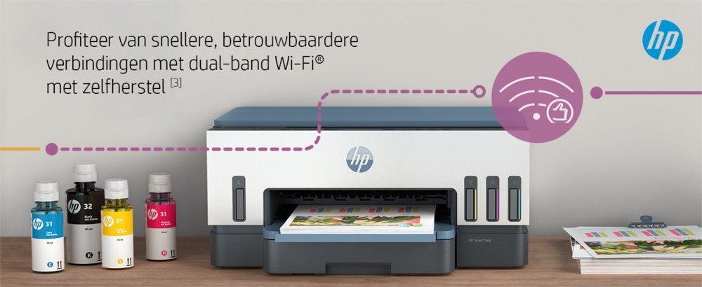 HP Smart Tank 7006 | All-in-One Inkjetprinter | 4800 x 1200 DPI | Wi-Fi | Kleur - Afbeelding 18