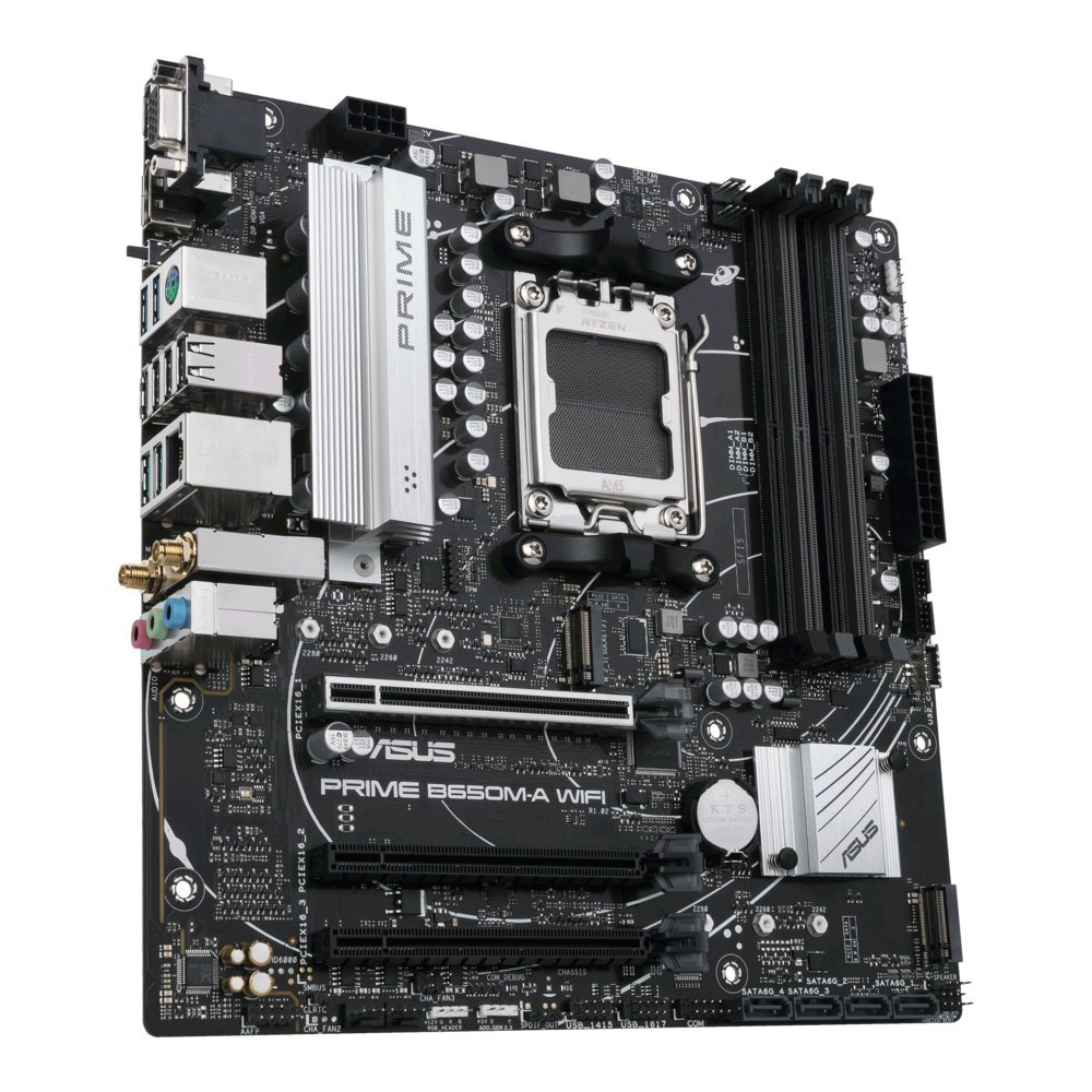 ASUS PRIME B650M-A WIFI | Socket LGA 1700 | Intel B760 | 4xDDR5 | Micro-ATX | Moederbord - Afbeelding 4