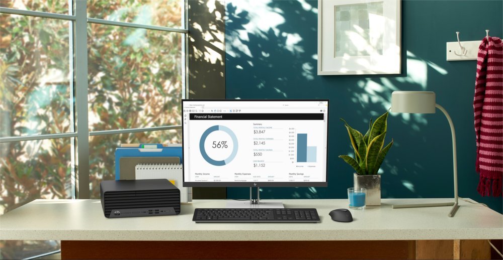 HP EliteDesk 805 G6 SFF | AMD Ryzen 7 Pro 4750G | 8GB RAM | 256GB SSD | Radeon RX 550 4GB | Windows 10 Professional - Afbeelding 5