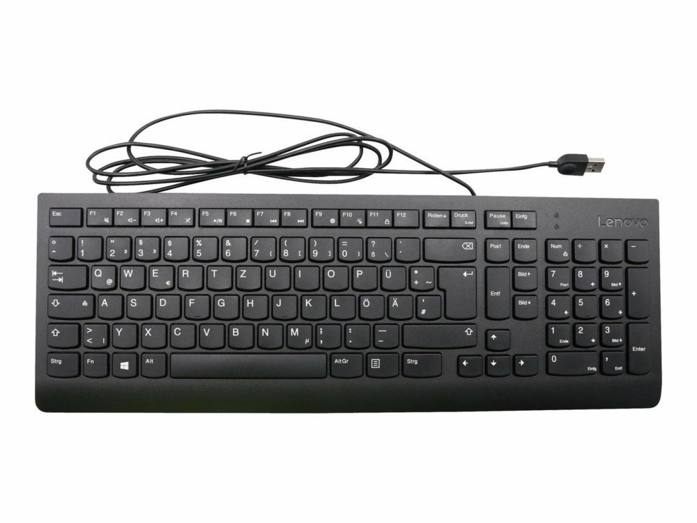 QWERTZ | Lenovo Bedraad Toetsenbord | QWERTZ | Bulk