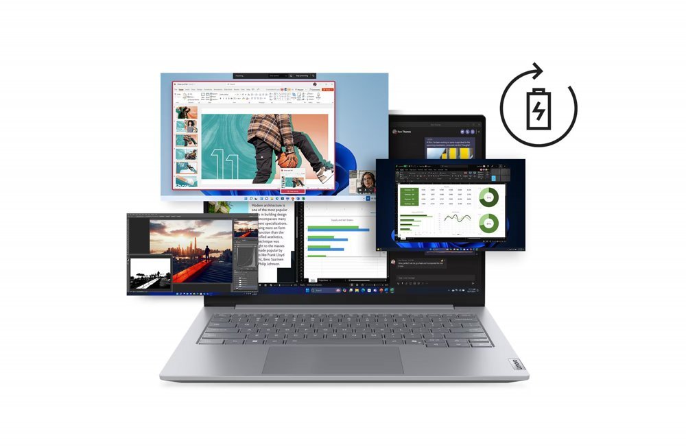 Lenovo ThinkBook 14 G8 | 14" WUXGA IPS (1920x1200) | Intel Core Ultra 7 255H | 16GB DDR5 RAM | 512GB SSD | Windows 11 Professional - Afbeelding 8