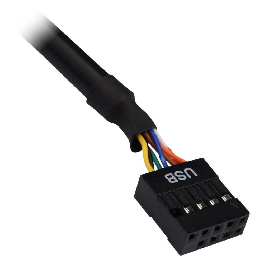 Inter-Tech CI-02 | Interne geheugenkaartlezer | USB 2.0 | 3.5" bay | Ondersteunt CF, SD, microSD, MS, xD | Zwart - Afbeelding 3