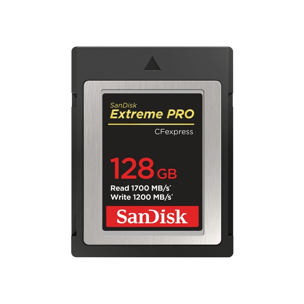 SanDisk Extreme PRO | CFexpress Type B | 128GB | Tot 1700MB/s lezen | Tot 1200MB/s schrijven | Betrouwbare Opslag