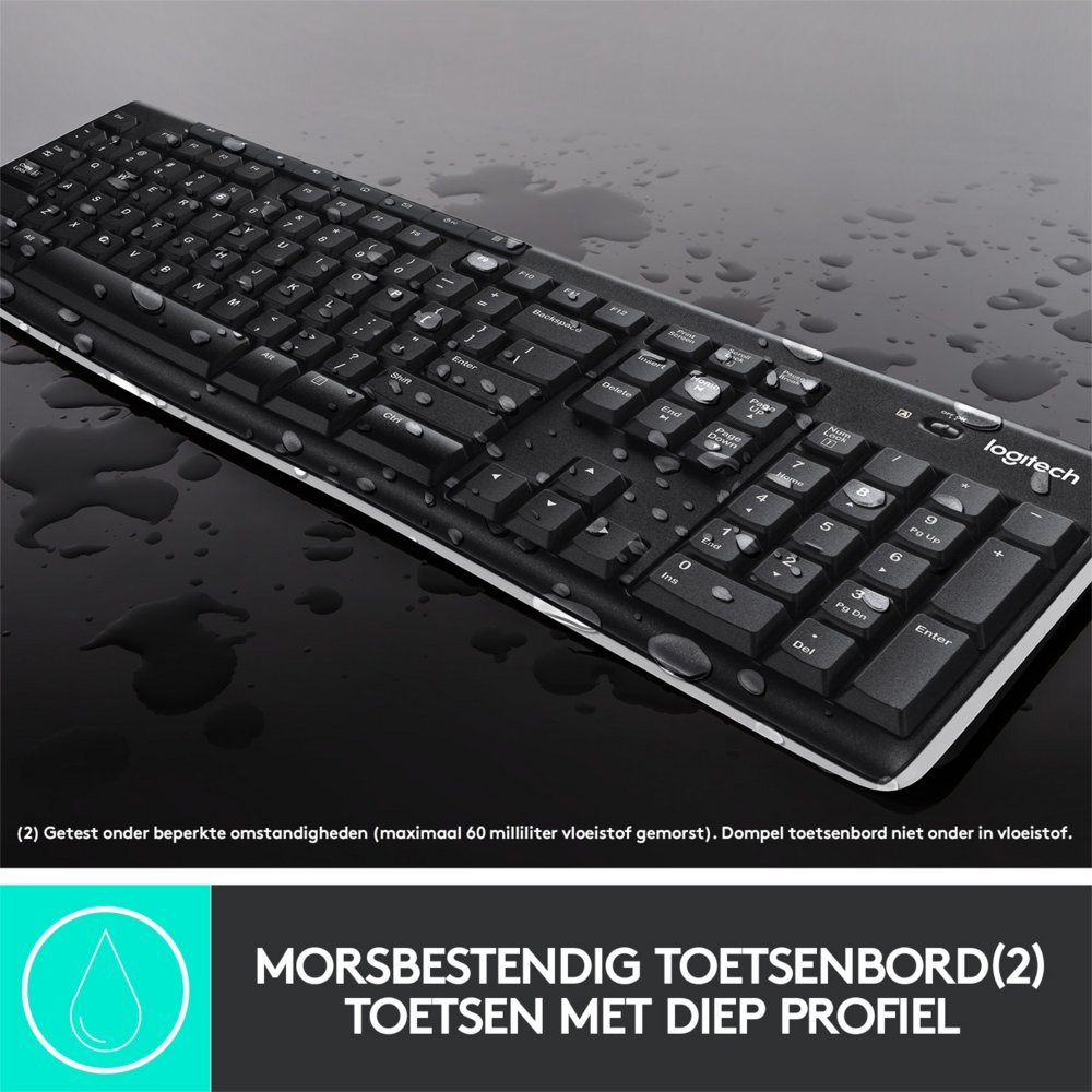 QWERTZ | Logitech MK270 | Draadloze Muis en Toetsenbordcombo | QWERTZ - Afbeelding 9