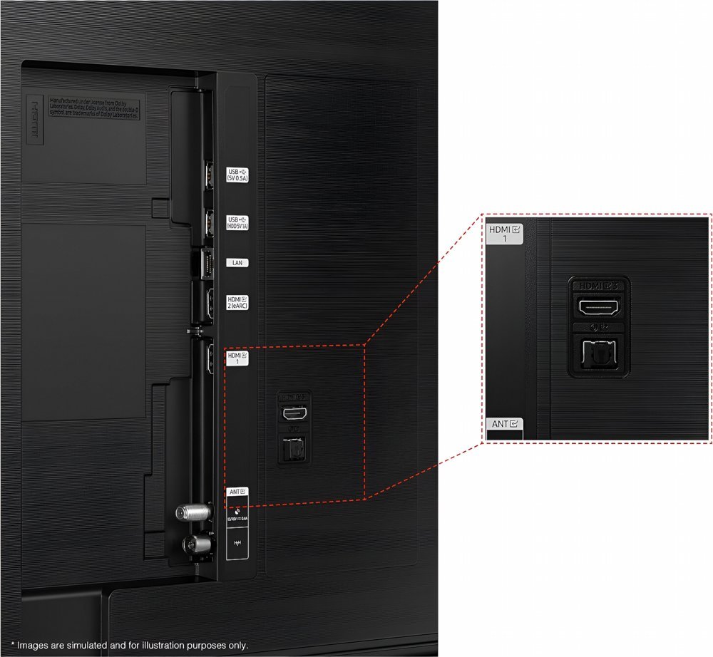 Samsung QE65Q60DAU 65" | 4K Ultra HD QLED Smart TV | Tizen + Wifi | Local Dimming met Sterk Contrast | HDR10+ | 50Hz - Afbeelding 6