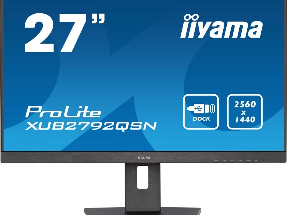 iiyama XUB2792QSN-B5 27" | 2560 x 1440 IPS | 75Hz | Monitor