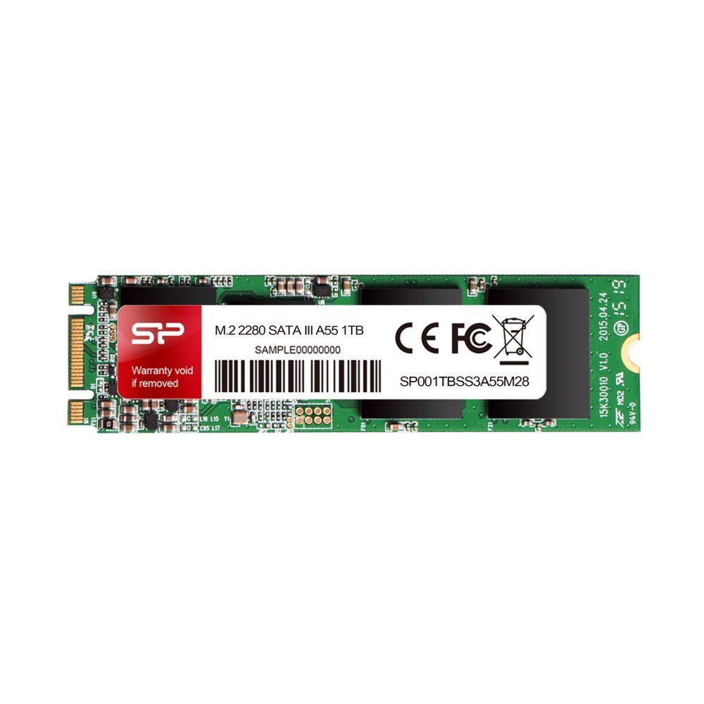 Silicon Power A55 | 128GB SATA SSD | M.2 | 560MB/s Lezen | 530MB/s Schrijven - Afbeelding 3