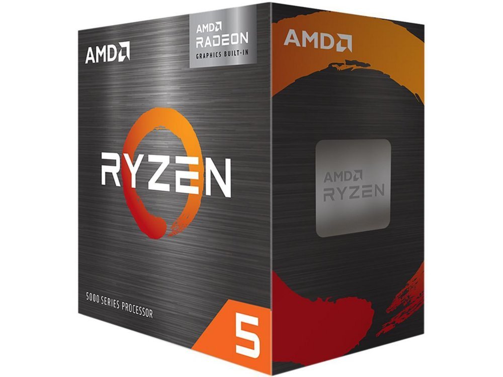 AMD Ryzen 5 5600G | 6 Core | 3,9GHz (4,4GHz Turbo) | AM4 | Processor | CPU