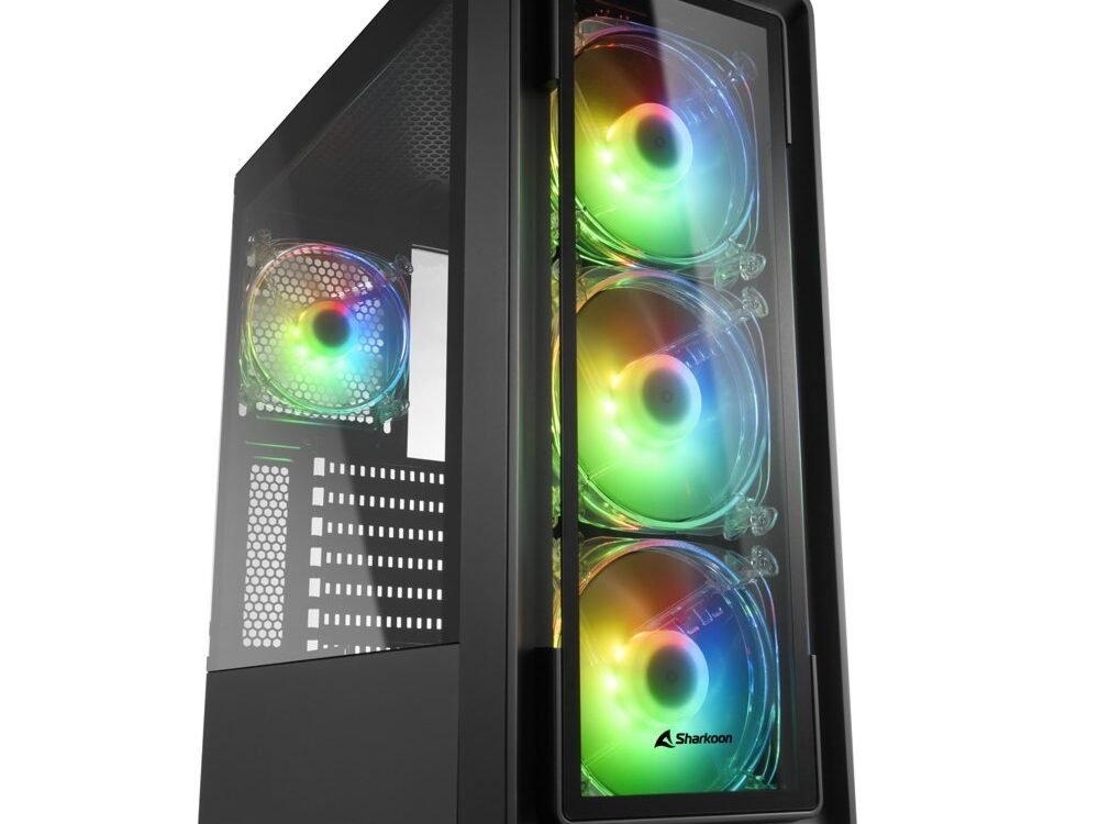 Sharkoon TK4 RGB | Midi Tower Case | Zwart