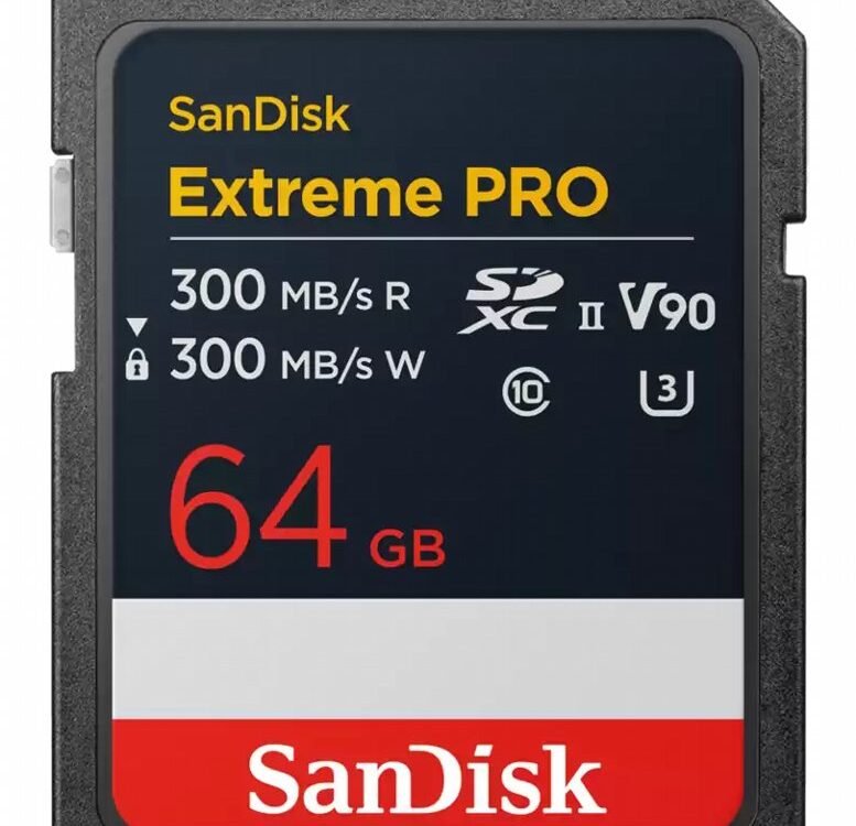 SanDisk Extreme PRO | 64GB SDXC Geheugenkaart | UHS-II Klasse 10