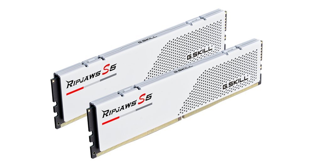 G.Skill Ripjaws S5 Wit | 32GB 2x16GB DDR5 | 5200MHz | DIMM | CL36 | Geheugenmodule | RAM - Afbeelding 3