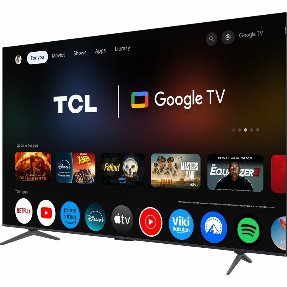 TCL 85P8K | 85" 4K Ultra HD QLED DLED Smart TV | Google TV | Dolby Vision | 144Hz (2025) - Afbeelding 7
