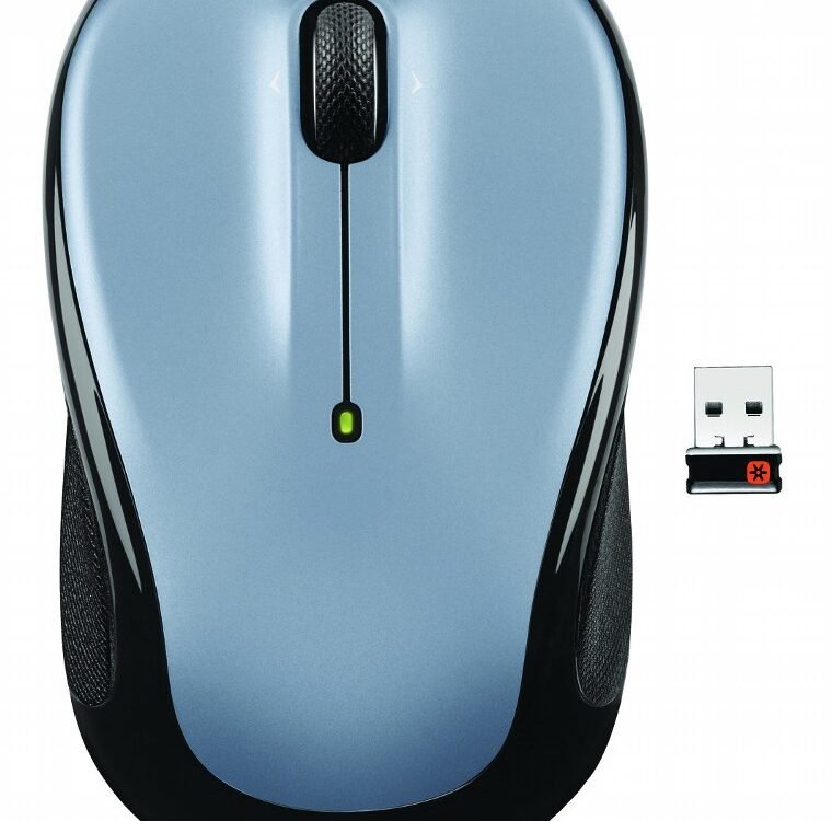 Logitech M325 | Draadloze Muis | Links- en Rechtshandig | RF | 1000 DPI | Zwart/Zilver