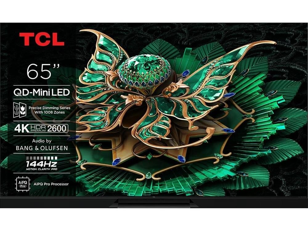 TCL 65C79K (2025) | 65'' Ultra HD 4K | QD-Mini LED Smart TV | Wifi | Google TV | Dolby Vision | 120Hz