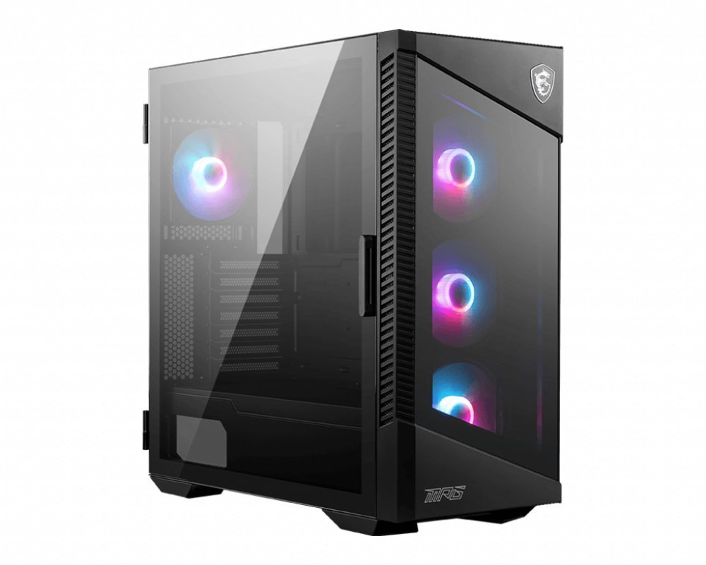 MSI MPG Velox 100R RGB | Midi Tower Case | Zwart - Afbeelding 3