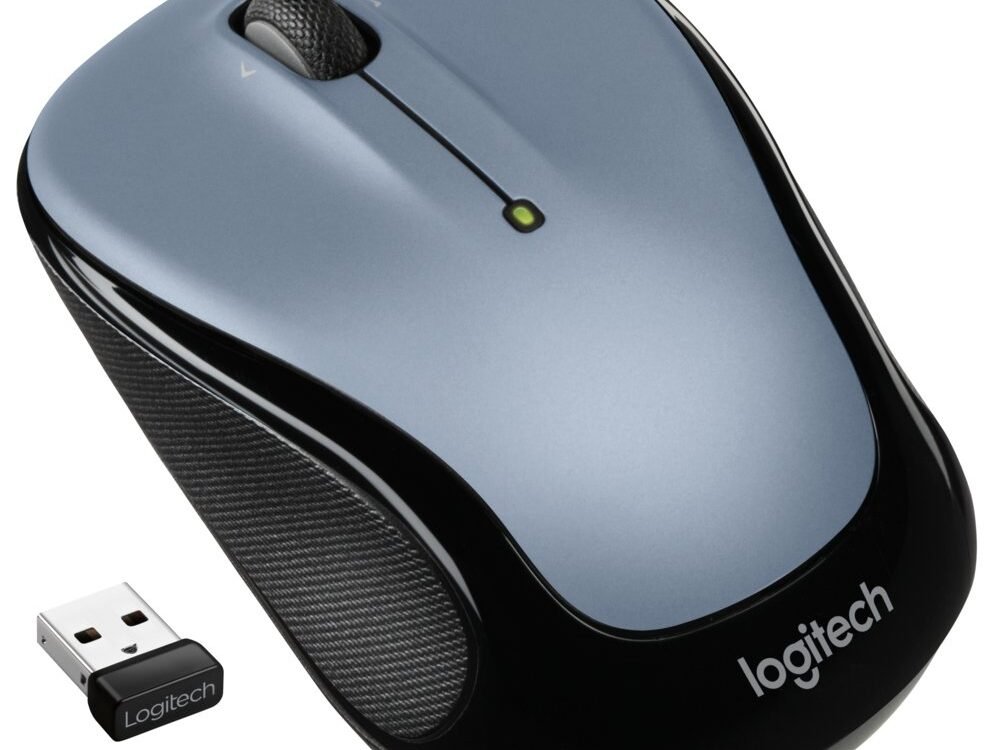 Logitech M325s | Draadloze Muis | Links- en Rechtshandig | RF | 1000 DPI | Zwart/Grijs