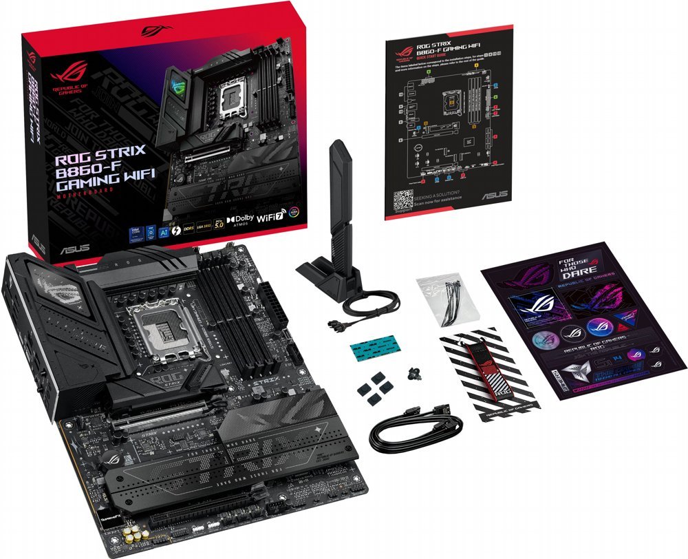 ASUS ROG Strix B860-F GAMING WIFI | Socket LGA 1851 | Intel B860 | 4xDDR5 | ATX | Moederbord - Afbeelding 13