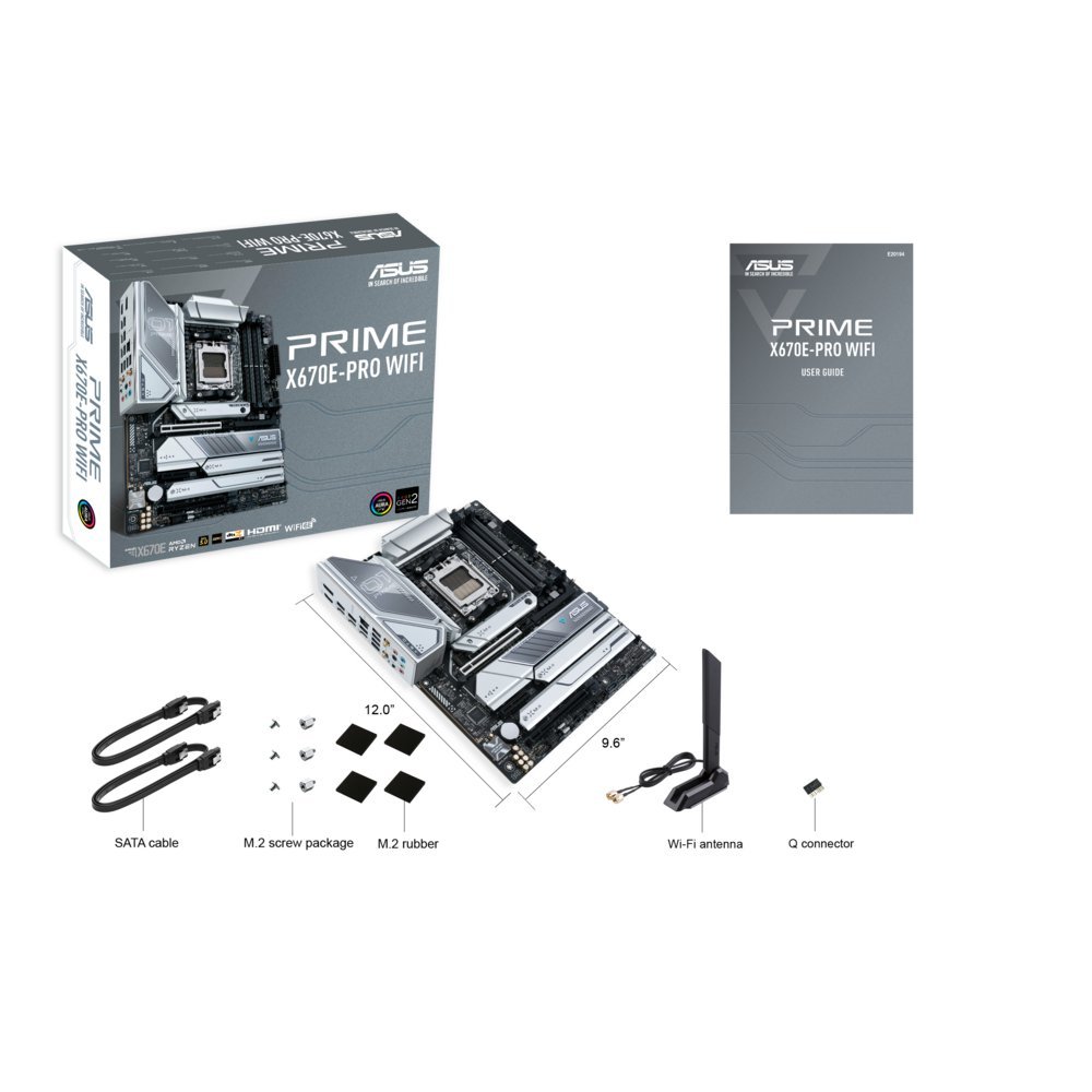 ASUS PRIME X670E-PRO WIFI | Socket AM5 | Intel X670 | 4xDDR5 | ATX | Moederbord - Afbeelding 7