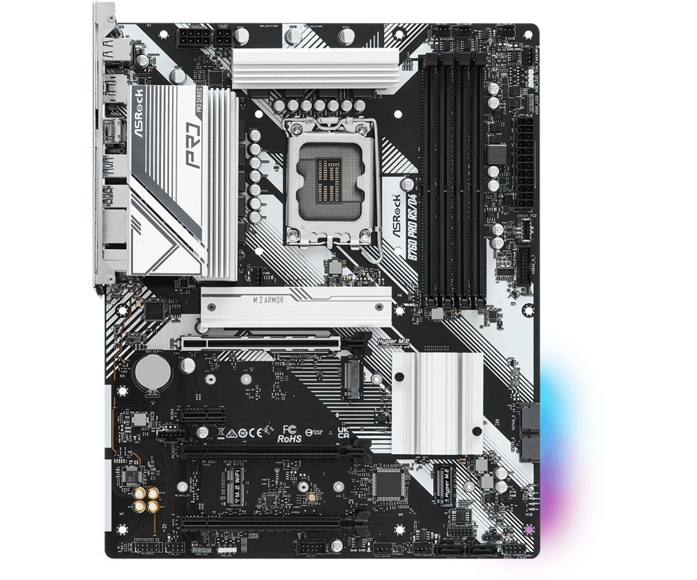 Asrock B760 Pro RS/D4 | Socket LGA 1700 | Intel B760 | 4xDDR4 | ATX | Moederbord - Afbeelding 3