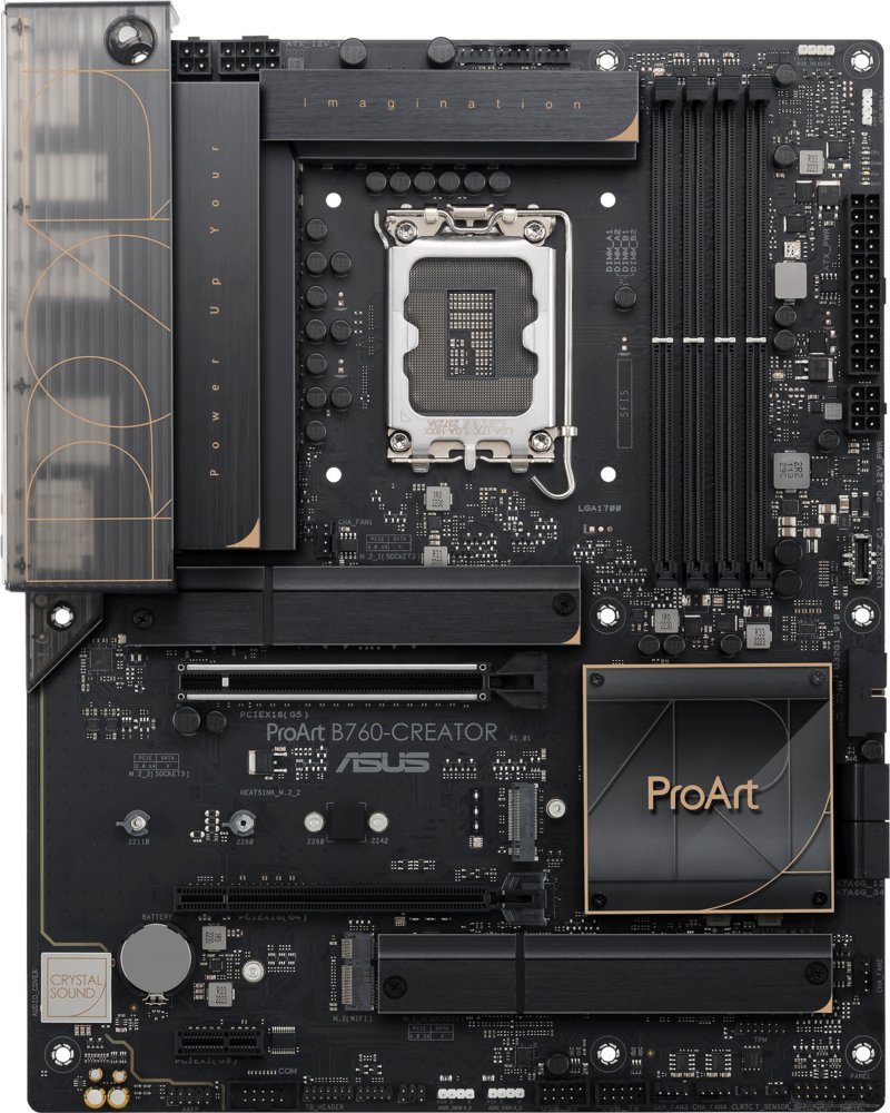 ASUS PROART B760-CREATOR | Socket LGA 1700 | Intel B760 | 4xDDR5 | ATX | Moederbord