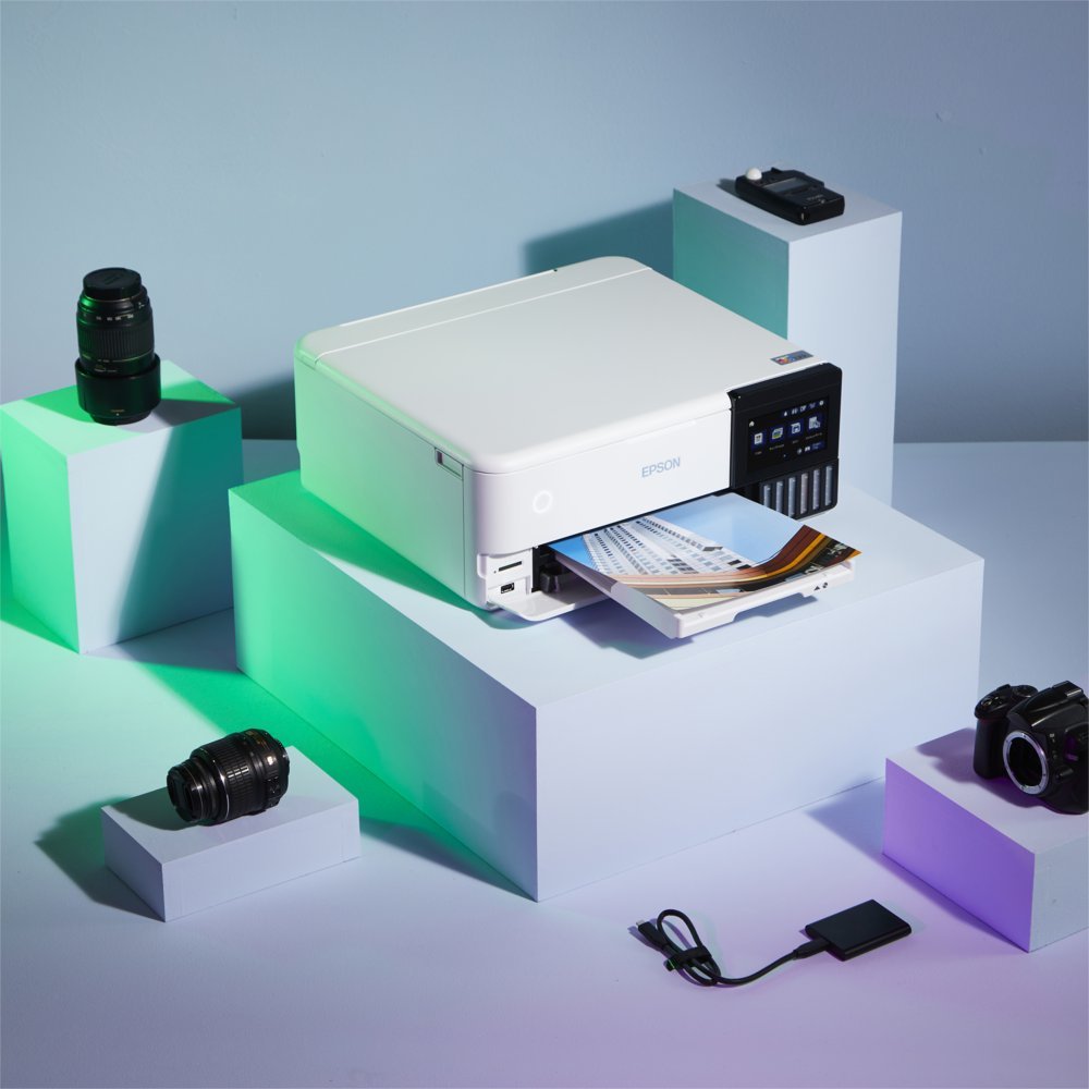 Epson EcoTank ET-8500 | All-in-One Inkjetprinter | 6-Kleuren Inktsysteem | A4 | Wi-Fi | Wit - Afbeelding 14