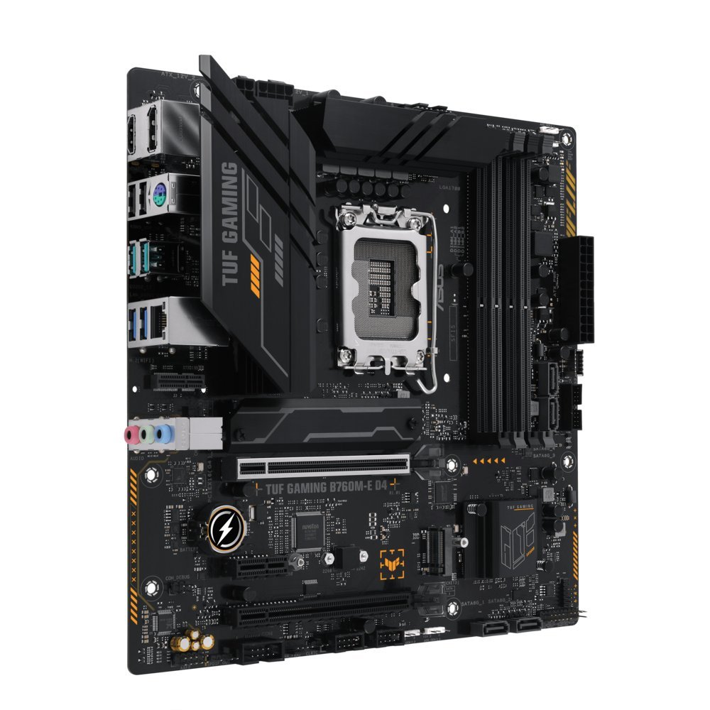 ASUS TUF GAMING B760M-E D4 | Socket LGA 1700 | Intel B760 | 4xDDR4 | Micro-ATX | Moederbord - Afbeelding 5