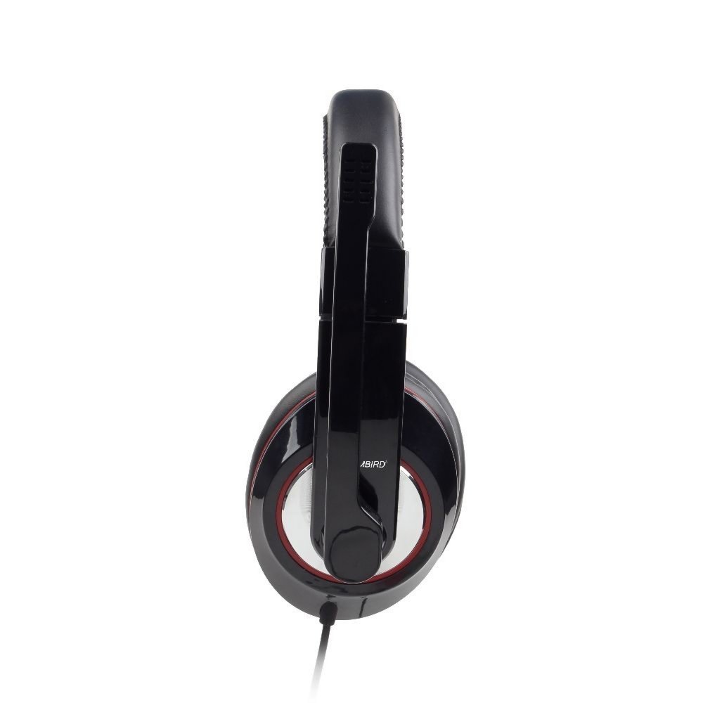 Gembird MHS-001 | Bedrade On-Ear Headset USB-A | Zwart - Afbeelding 4