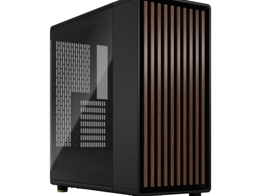 Fractal Design North TG Clear Charcoal | Midi Tower Case | Zwart