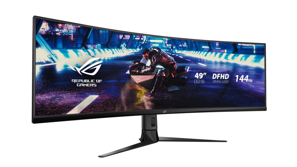 ASUS ROG Strix XG49VQ 49" | 3840 x 1080 VA | 144Hz | Curved Gaming Monitor - Afbeelding 3