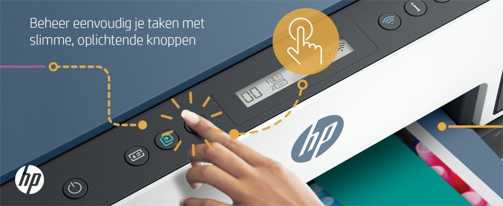 HP Smart Tank 7006 | All-in-One Inkjetprinter | 4800 x 1200 DPI | Wi-Fi | Kleur - Afbeelding 12